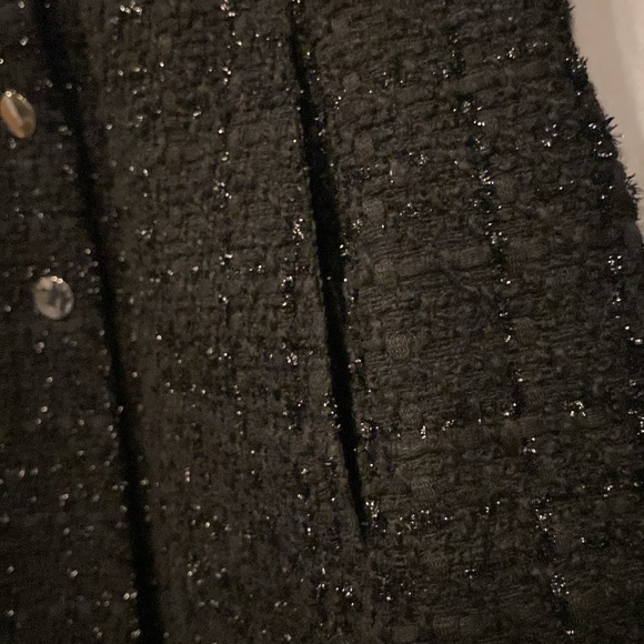 NWOT LAUNDRY BY SHELLI SEGAL WOMEN’S SINGLE-BREASTED SKIRTED TWEED COAT. - Picture 11 of 16